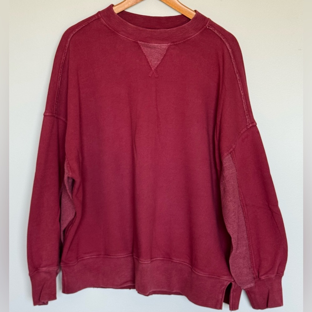 Aerie women’s Sweatshirt - Burgundy